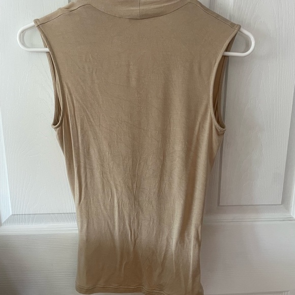 Banana Republic Tan Wrap Tank Top - Picture 3 of 4